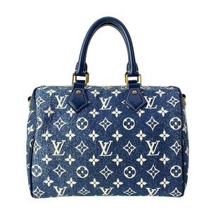 Louis Vuitton Speedy Bandouliere 25 Monogram Jacquard Denim Handbag M59609